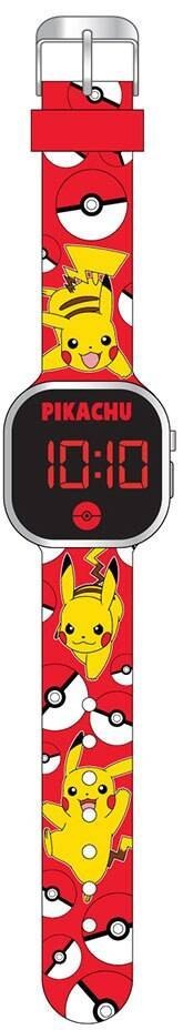 Pokemon Zegarek LED z kalendarzem