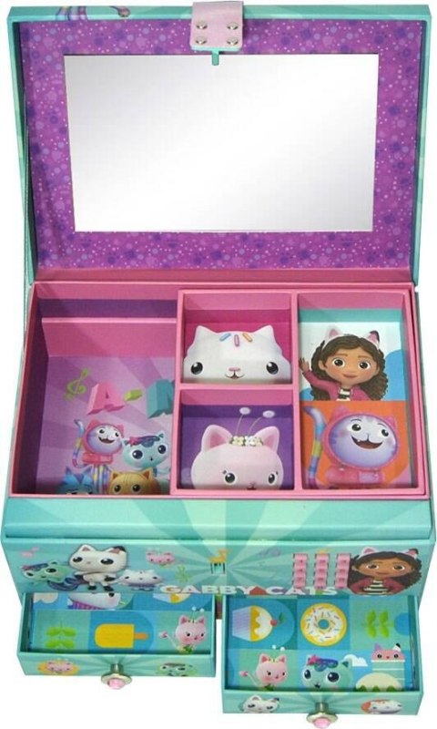 Pudełko na biżuterię z kodem Gabby's Dollhouse Pudełko na biżuterię z kodem Gabby's Dollhouse