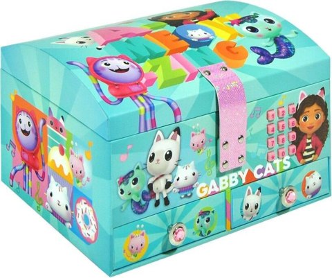 Pudełko na biżuterię z kodem Gabby's Dollhouse Pudełko na biżuterię z kodem Gabby's Dollhouse