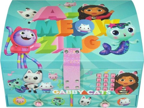 Pudełko na biżuterię z kodem Gabby's Dollhouse Pudełko na biżuterię z kodem Gabby's Dollhouse