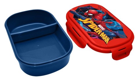 Spiderman Pudełko śniadaniowe + sztućce Spiderman Pudełko śniadaniowe + sztućce