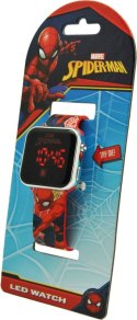 Spiderman Zegarek LED z kalendarzem