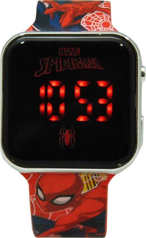 Spiderman Zegarek LED z kalendarzem Spiderman Zegarek LED z kalendarzem
