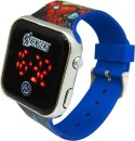 Zegarek LED z kalendarzem Avengers Kids Euroswan