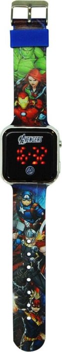 Zegarek LED z kalendarzem Avengers Kids Euroswan