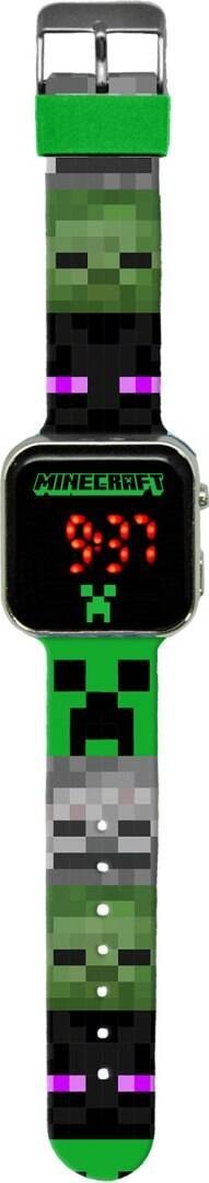 Zegarek LED z kalendarzem Minecraft Zegarek LED z kalendarzem Minecraft