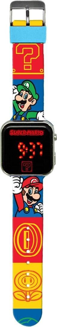 Zegarek LED z kalendarzem Super Mario Zegarek LED z kalendarzem Super Mario