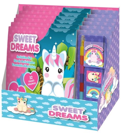Zestaw kreatywny z pieczątkami Sweet Dreams Zestaw kreatywny z pieczątkami Sweet Dreams