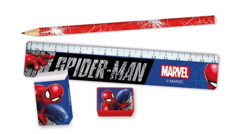 Zestaw piśmienniczy 5 elementów (12x2) Spiderman Zestaw piśmienniczy 5 elementów (12x2) Spiderman