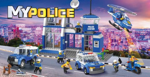 Klocki Blocki MyPolice 2 W 1 86 el. Klocki Blocki MyPolice 2 W 1 86 el.