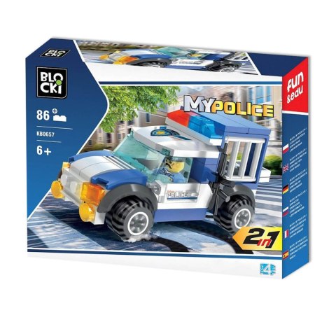Klocki Blocki MyPolice 2 W 1 86 el. Klocki Blocki MyPolice 2 W 1 86 el.