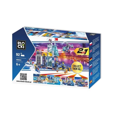 Klocki Blocki MyPolice 2 W 1 92 el. Klocki Blocki MyPolice 2 W 1 92 el.