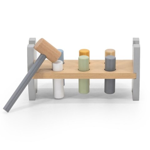 Viga PolarB Drewniana Przebijanka Wbijanka z Młoteczkiem Pingwinek Montessori Viga PolarB Drewniana Przebijanka Wbijanka z Młoteczkiem Pingwinek Montessori