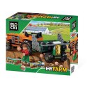 Klocki BLOCKI MyFarm Traktor z siewnikiem