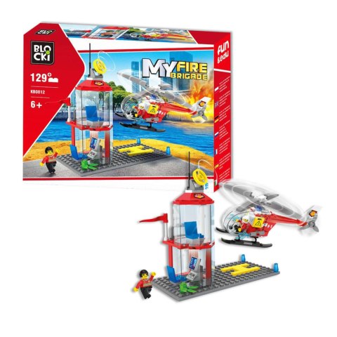Klocki Blocki MyFire Lądowisko Helikoptera Klocki Blocki MyFire Lądowisko Helikoptera