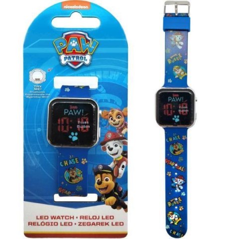 Zegarek LED z kalendarzem Paw Patrol