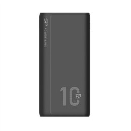 Silicon Power Power Bank QP15 Li-Polymer, Black, 10.000 mAh, Micro USB, Type-C, 3.5 hours, USB Type-A (x2), Type-C (x1)