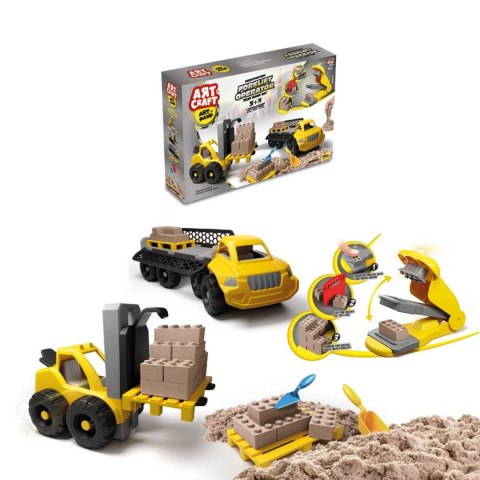ZESTAW DO PRODUKCJI CEGIEŁ Z PIASKU + POJAZDY ZESTAW DO PRODUKCJI CEGIEŁ Z PIASKU + POJAZDY