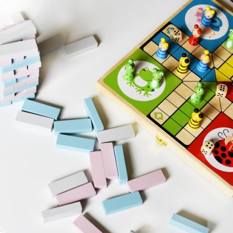 Drewniana gra Ludo Chińczyk Viga Toys Drewniana gra Ludo Chińczyk Viga Toys