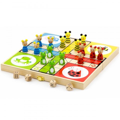 Drewniana gra Ludo Chińczyk Viga Toys Drewniana gra Ludo Chińczyk Viga Toys