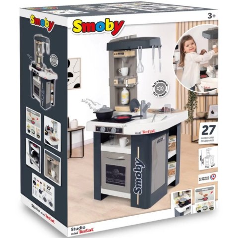 Smoby Kuchnia MiniTefal Elektroniczna + 27 akcesoriów Smoby Kuchnia MiniTefal Elektroniczna + 27 akcesoriów