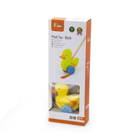 VIGA TOYS DREWNIANY PCHACZ KACZUSZKA VIGA TOYS DREWNIANY PCHACZ KACZUSZKA