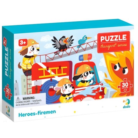 Puzzle Bohaterowie - Strażacy 30 el. 300372 Puzzle Bohaterowie - Strażacy 30 el. 300372