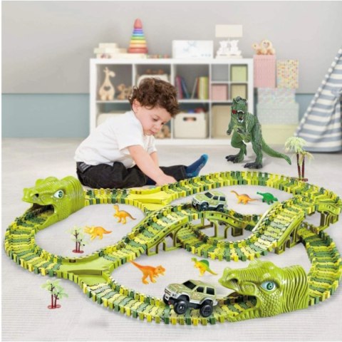 TOR WYŚCIGOWY DINOZAUR XXL DINO PARK TOR PRZESZKÓD DINOZAURY ZESTAW TOR WYŚCIGOWY DINOZAUR XXL DINO PARK TOR PRZESZKÓD DINOZAURY ZESTAW