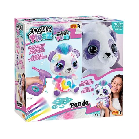 PROJEKT PLUSZOWA PANDA ZESTAW KREATYWNY MALOWANIE AEROGRAF MARKERY SZABLONY PROJEKT PLUSZOWA PANDA ZESTAW KREATYWNY MALOWANIE AEROGRAF MARKERY SZABLONY