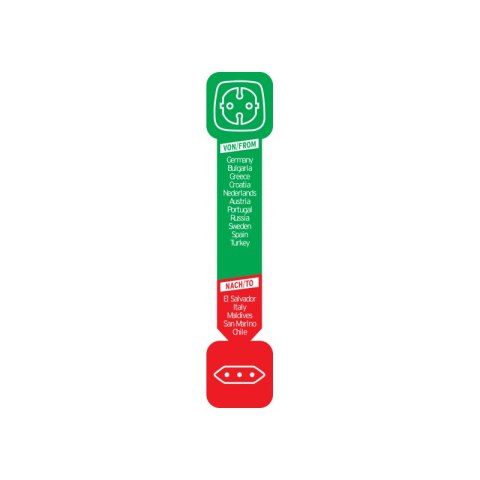 ADAPTER WTYCZKA PODRÓŻNA WŁOCHY GNIAZDO EURO CZARNY BRENNENSTUHL ADAPTER WTYCZKA PODRÓŻNA WŁOCHY GNIAZDO EURO CZARNY BRENNENSTUHL