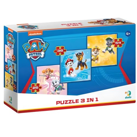 Puzzle 3 in 1 Paw Patrol 200154 Puzzle 3 in 1 Paw Patrol 200154