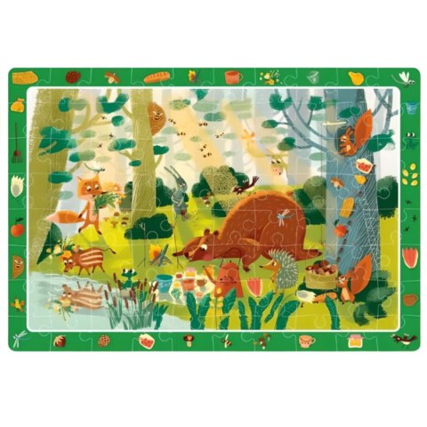 Puzzle Obserwacyjne 80 el. Magiczny Las 300366 Puzzle Obserwacyjne 80 el. Magiczny Las 300366