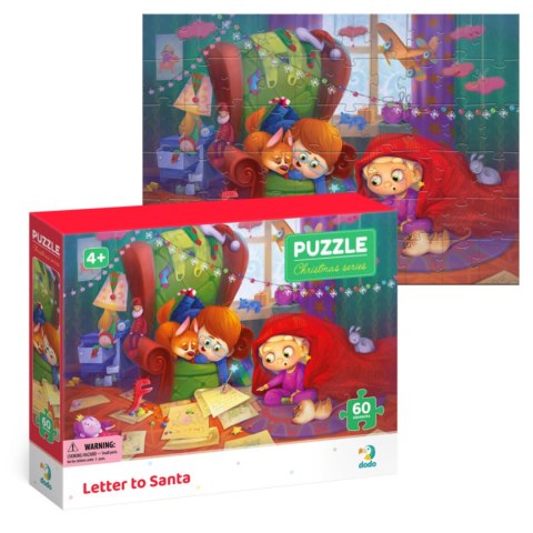 Puzzle List do Św. Mikołaja, 60 el. 300574 Puzzle List do Św. Mikołaja, 60 el. 300574