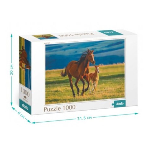 Puzzle Nauka źrebaka, 1000 el. Puzzle Nauka źrebaka, 1000 el.