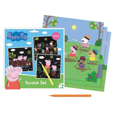 Zdrapka artystyczna Peppa Pig 200185 Zdrapka artystyczna Peppa Pig 200185