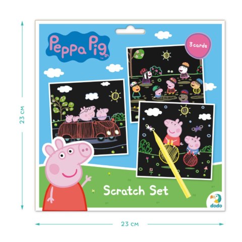 Zdrapka artystyczna Peppa Pig 200185 Zdrapka artystyczna Peppa Pig 200185