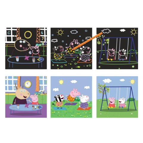 Zdrapka artystyczna Peppa Pig 200186 Zdrapka artystyczna Peppa Pig 200186