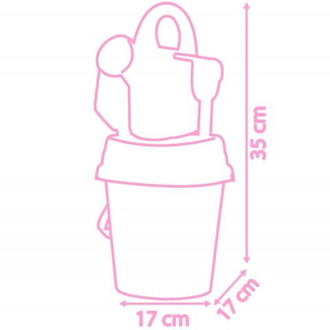 SMOBY Wiaderko Disney Princess z Akcesoriami SMOBY Wiaderko Disney Princess z Akcesoriami
