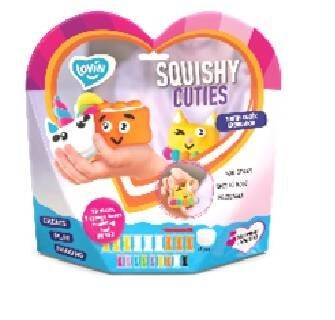 Zestaw z lekka ciastolina Squishy Cuties 70131 Zestaw z lekka ciastolina Squishy Cuties 70131