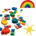 Zestaw lekkiej plasteliny 34 kolory 70148