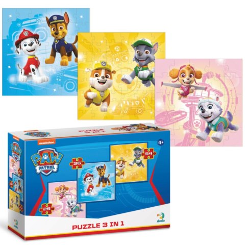 Puzzle 3 in 1 Paw Patrol 200154 Puzzle 3 in 1 Paw Patrol 200154