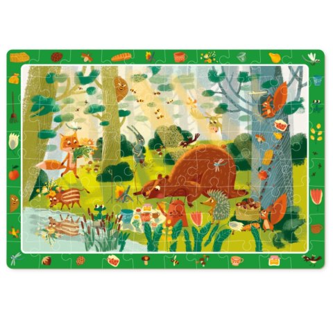 Puzzle Obserwacyjne 80 el. Magiczny Las 300366 Puzzle Obserwacyjne 80 el. Magiczny Las 300366