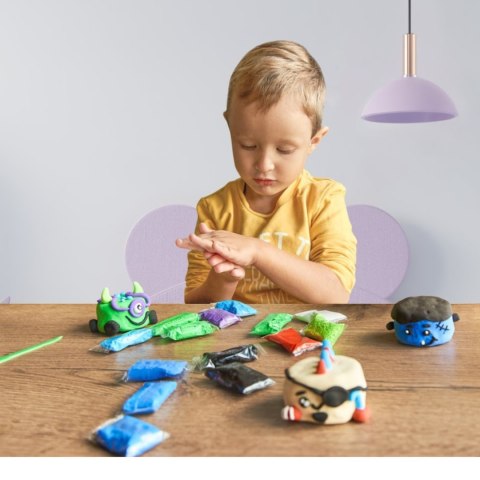 Zestaw z lekka ciastolina Squishy Monsters 70130 Zestaw z lekka ciastolina Squishy Monsters 70130