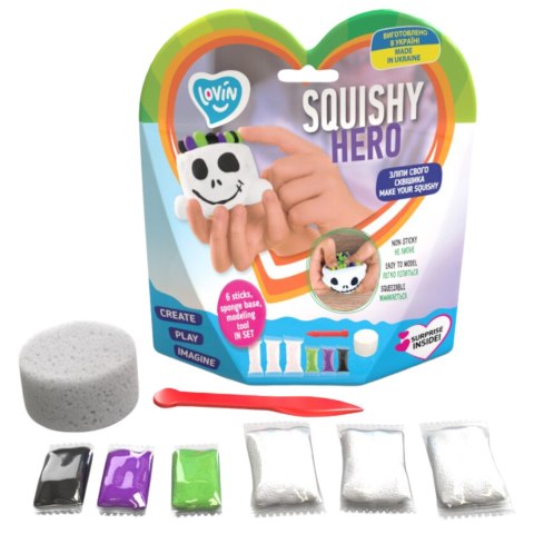 Zestaw z lekka ciastolina Squishy Scary 70126 Zestaw z lekka ciastolina Squishy Scary 70126