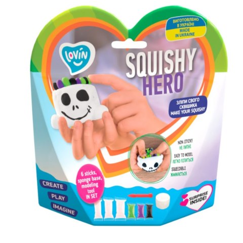 Zestaw z lekka ciastolina Squishy Scary 70126 Zestaw z lekka ciastolina Squishy Scary 70126