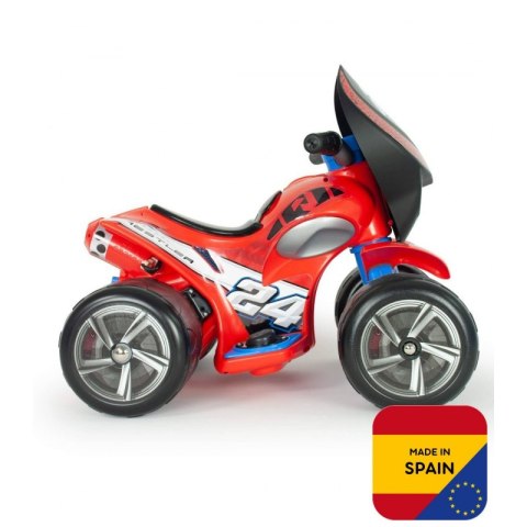 INJUSA QUAD WRESTLER 6V CZERWONY DLA DZIECI DO 25K INJUSA QUAD WRESTLER 6V CZERWONY DLA DZIECI DO 25K