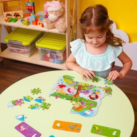 PUZZLE 2W1 WRÓŻKI W SASZETCE UKŁADANKA MINI GRA NAUKA LICZENIA ROTER KAFER PUZZLE 2W1 WRÓŻKI W SASZETCE UKŁADANKA MINI GRA NAUKA LICZENIA ROTER KAFER