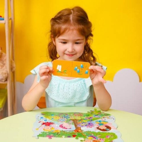 PUZZLE 2W1 WRÓŻKI W SASZETCE UKŁADANKA MINI GRA NAUKA LICZENIA ROTER KAFER PUZZLE 2W1 WRÓŻKI W SASZETCE UKŁADANKA MINI GRA NAUKA LICZENIA ROTER KAFER