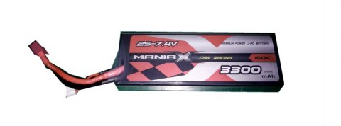 3300mAh 7.4V 60C HardCase ManiaX