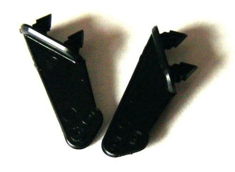 Dźwignie steru typ 2, 1mm, Czarne, 2 szt Dźwignie steru typ 2, 1mm, Czarne, 2 szt